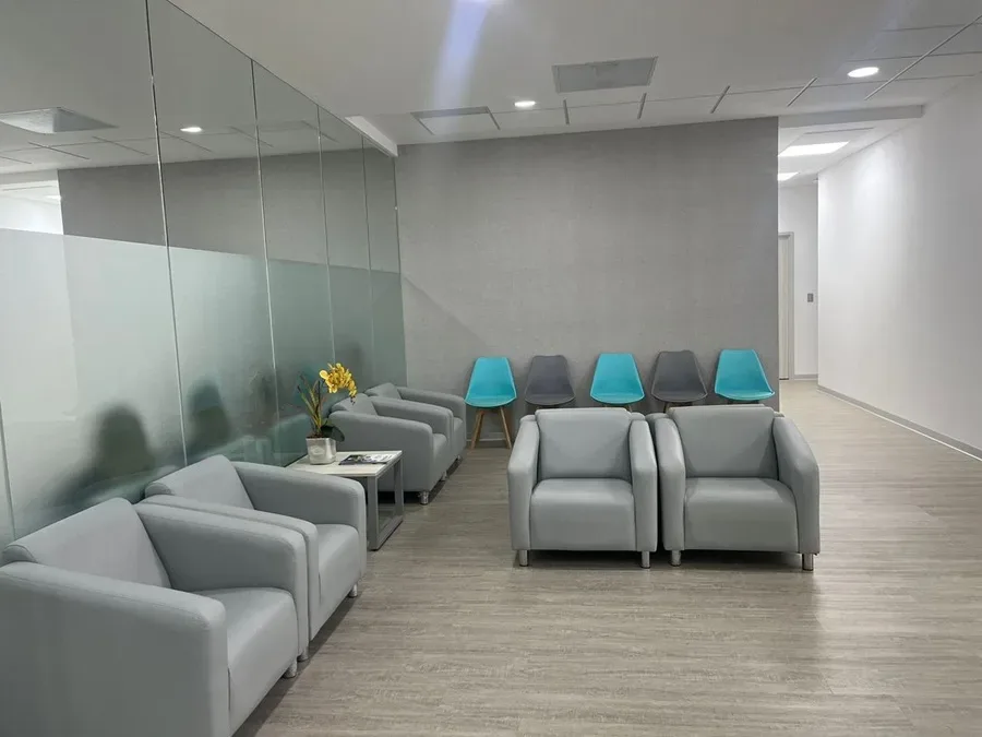 Sala de espera de las instalaciones